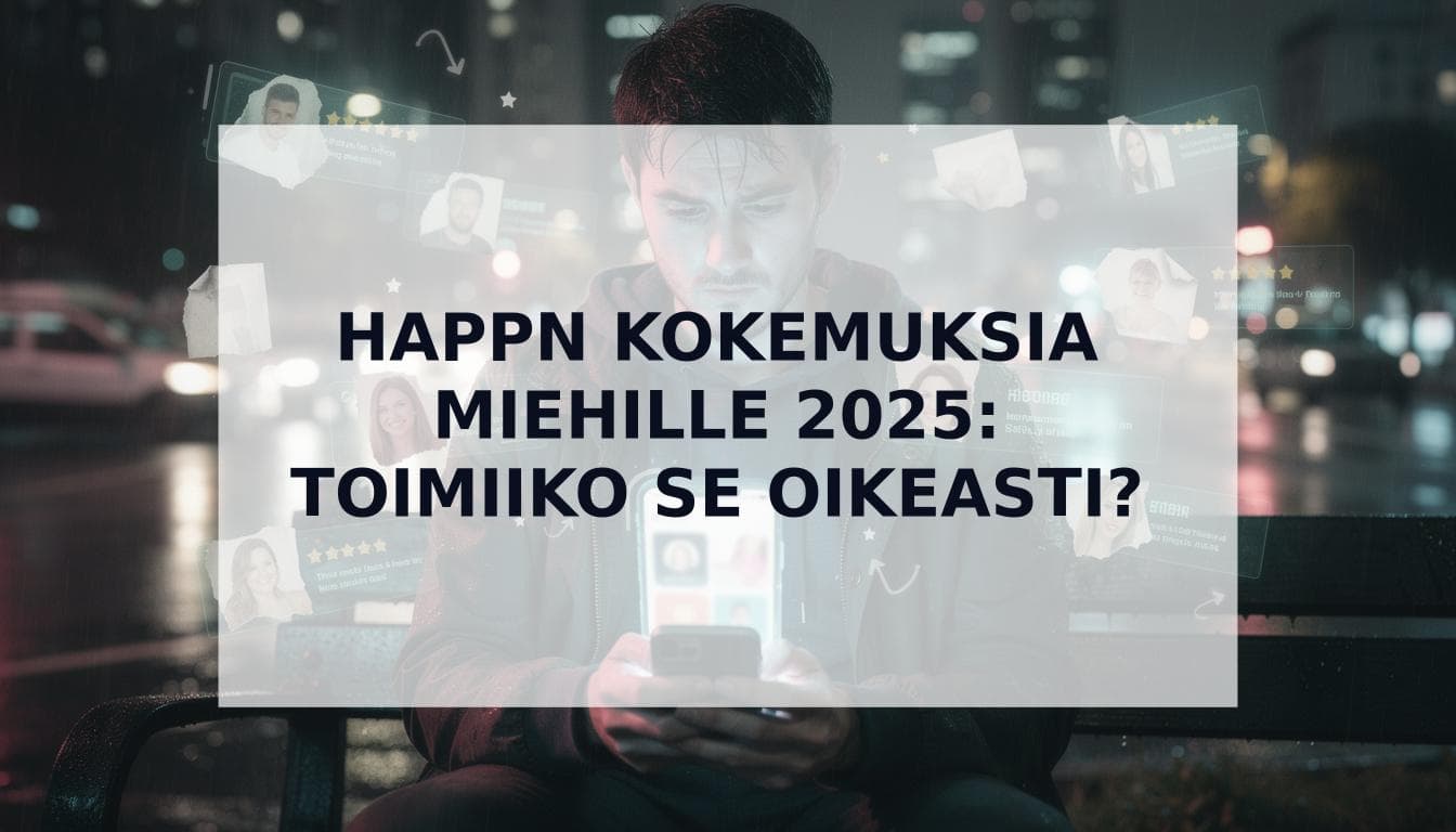 Cover Image for Kannattaako Happnia käyttää miehillä 2025? Rehellisiä Happn kokemuksia ja arvostelu