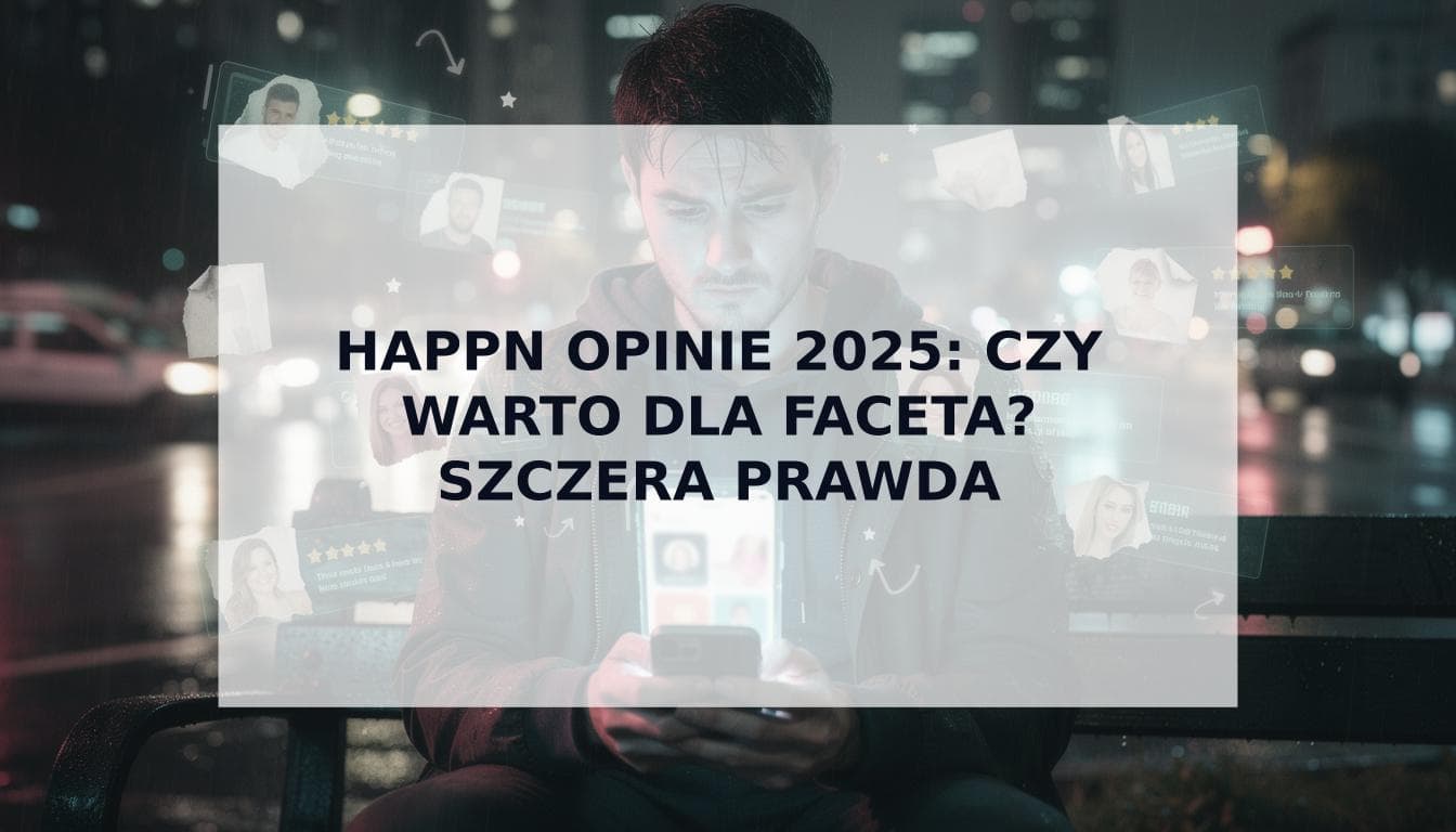 Cover Image for Happn opinie 2025: Czy warto dla faceta? Brutalnie szczera recenzja