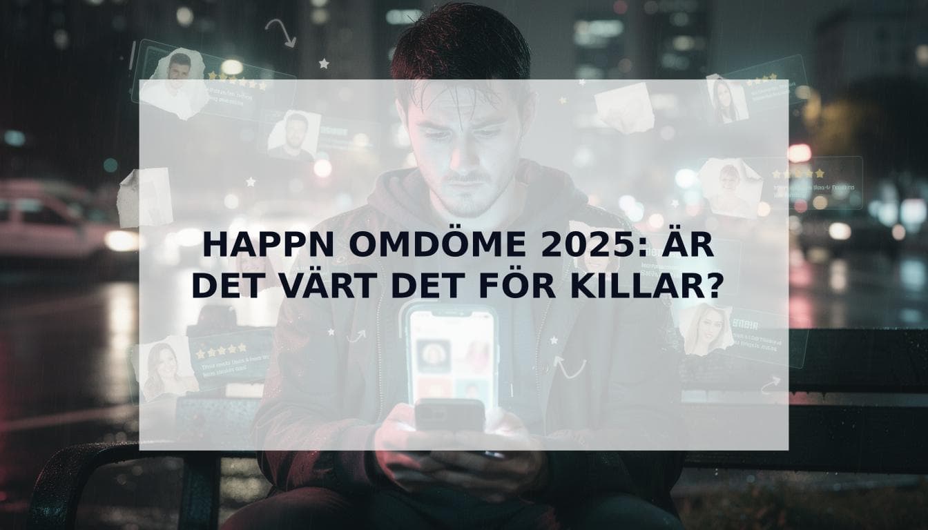 Cover Image for Är Happn värt det för killar 2025? Ett ärligt Happn omdöme