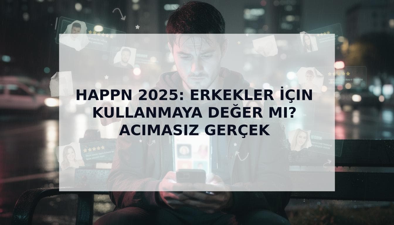 Cover Image for Happn 2025'te Erkekler İçin Kullanmaya Değer mi? Acımasızca Dürüst Happn Yorumları