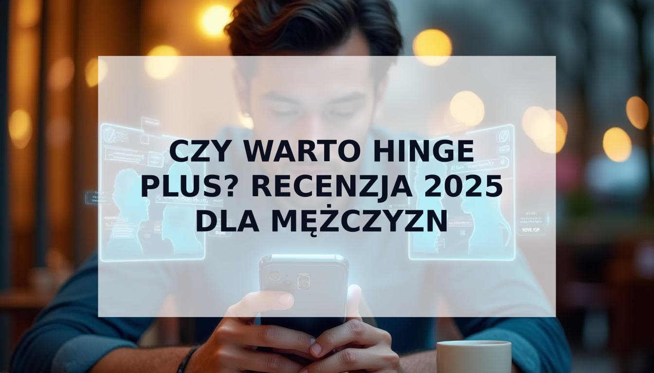 Cover Image for Czy warto Hinge Plus dla mężczyzn? Brutalnie szczera recenzja 2025