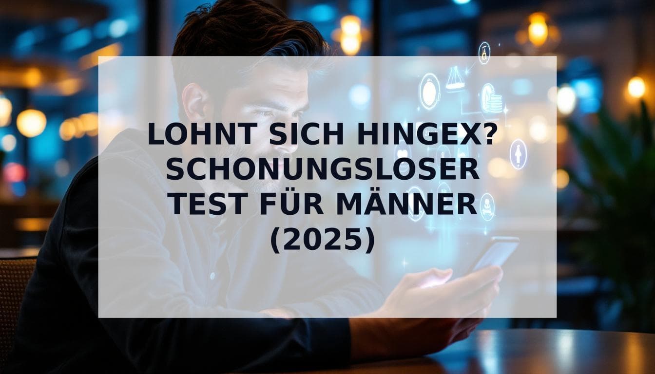 Cover Image for Lohnt sich HingeX? Der schonungslose Testbericht 2025 für Männer