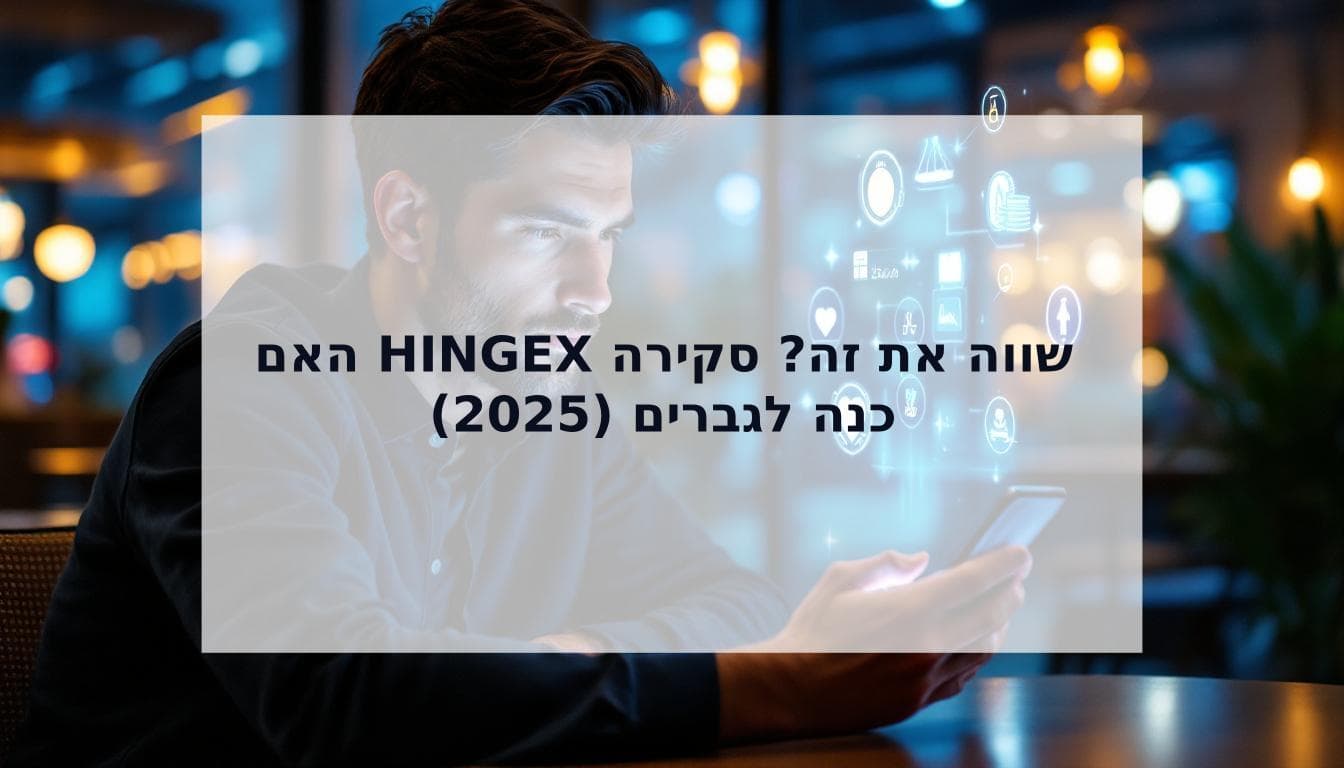 Cover Image for האם HingeX שווה את זה? סקירת HingeX כנה לגברים לשנת 2025
