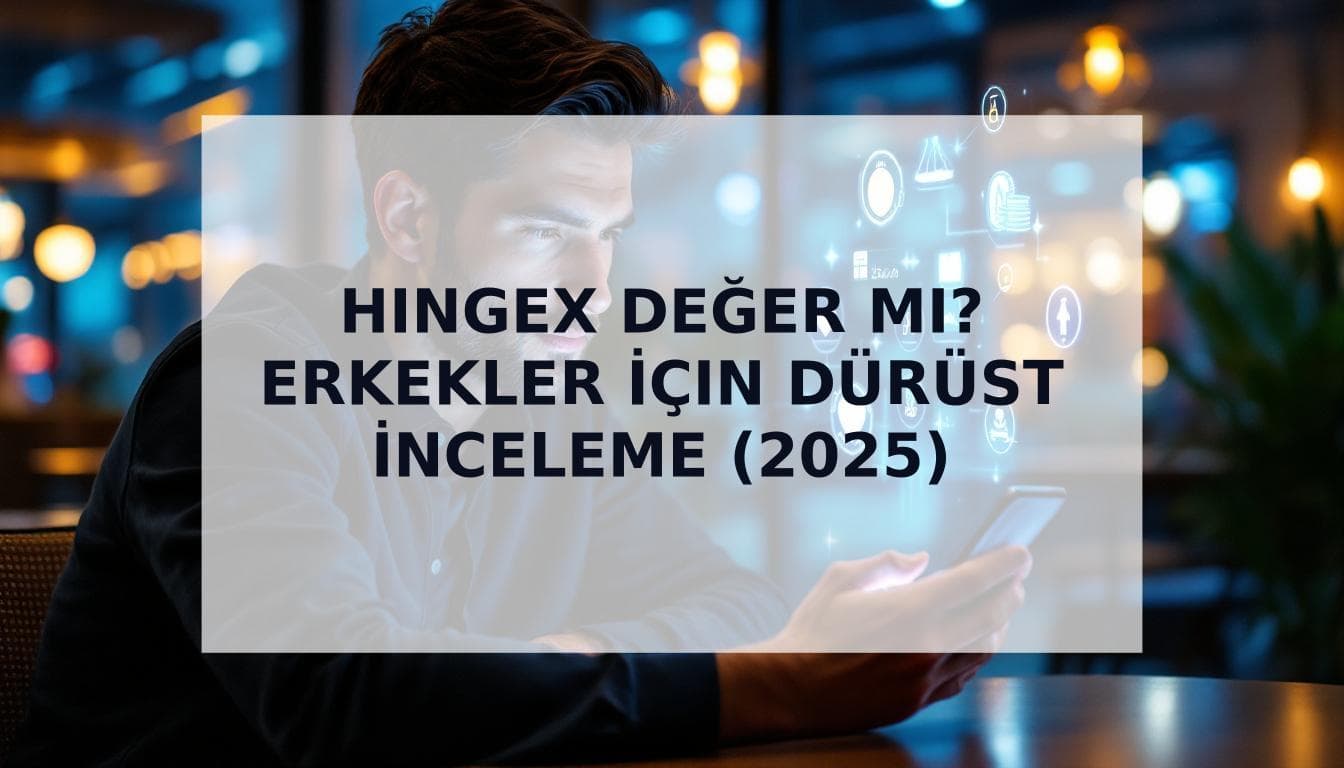Cover Image for HingeX İnceleme: Erkekler İçin 2025'in Acımasızca Dürüst Cevabı - Değer mi?