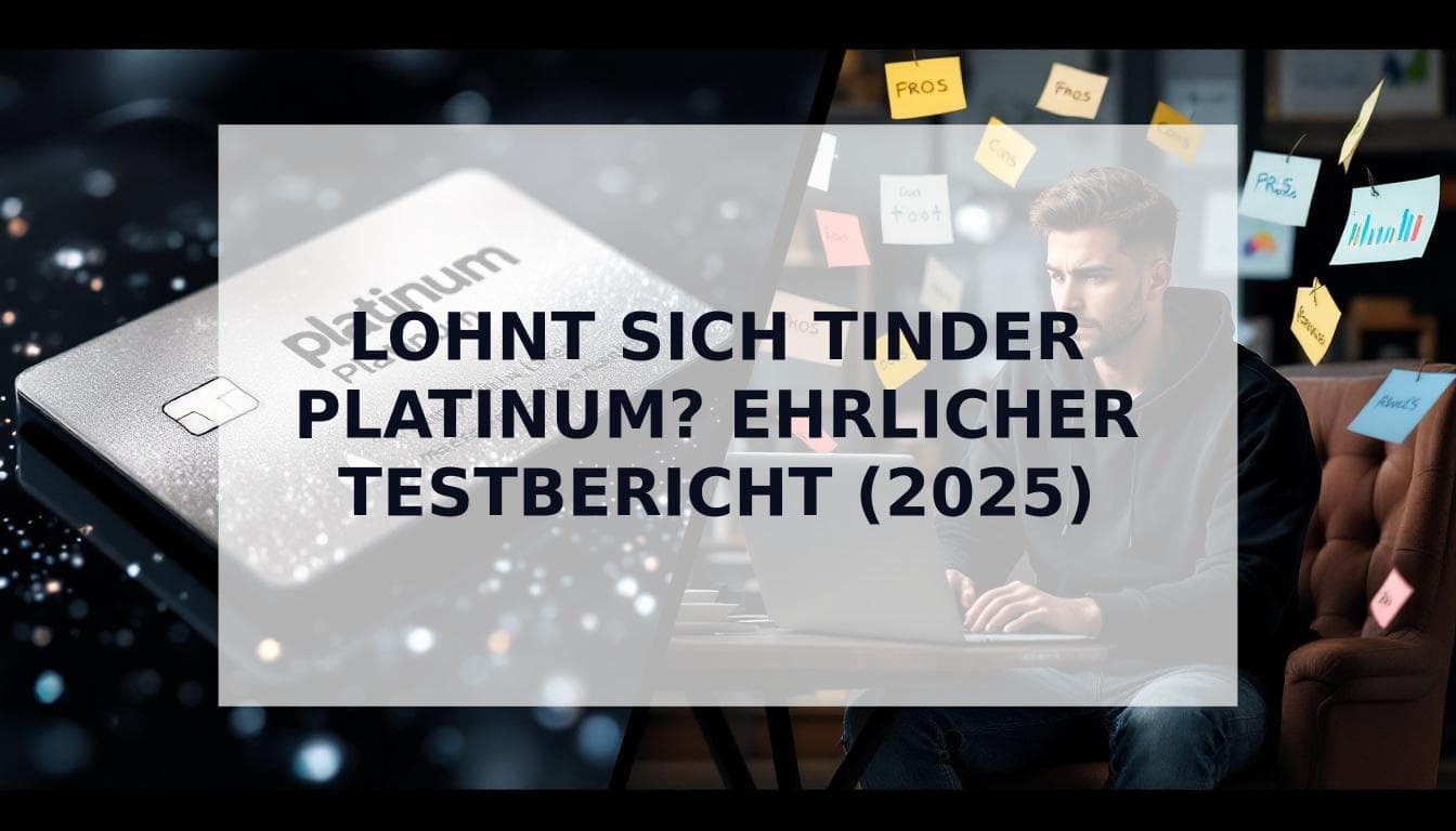 Cover Image for Lohnt sich Tinder Platinum? Ein schonungsloser Testbericht für Männer (2025)