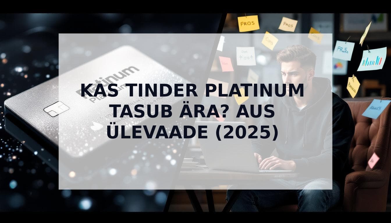 Cover Image for Kas Tinder Platinum tasub ära? Aus ülevaade meestele (2025)