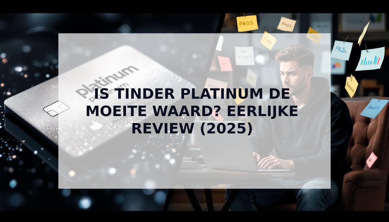 Cover Image for Is Tinder Platinum de Moeite Waard? Een Keiharde Review voor Mannen (2025)