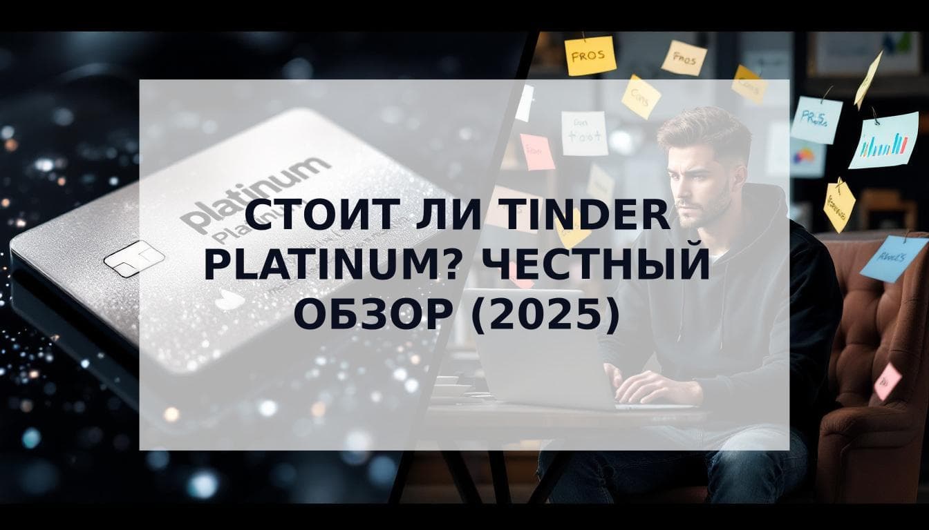Cover Image for Стоит ли Tinder Platinum? Честный обзор для мужчин (2025)