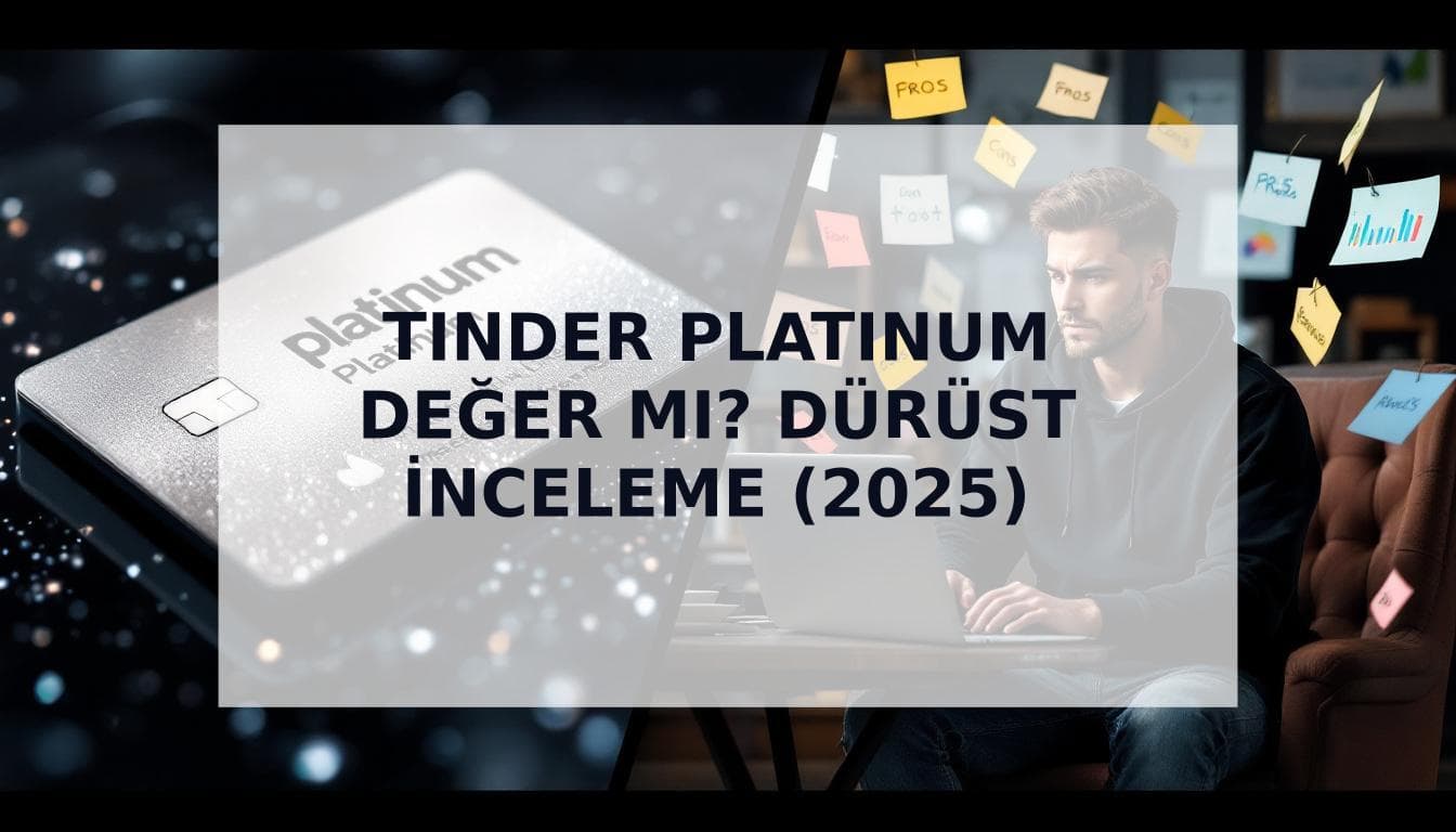 Cover Image for Tinder Platinum Değer mi? Erkekler İçin Acımasızca Dürüst Bir İnceleme (2025)