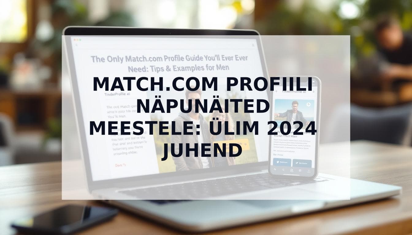 Cover Image for Match.com profiili näpunäited meestele: Ainus juhend, mida sa eales vajad