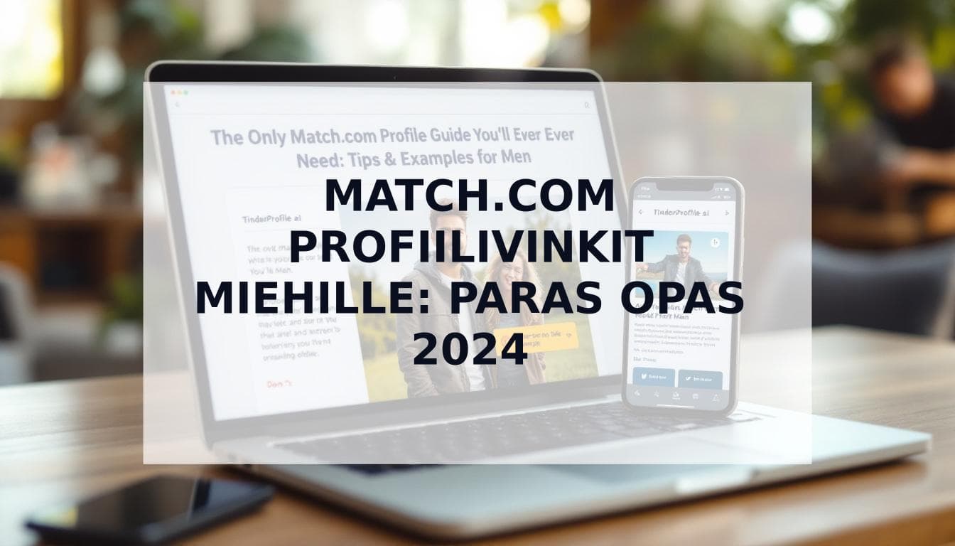 Cover Image for Match.com profiilivinkit miehille: Kattava opas ja esimerkit