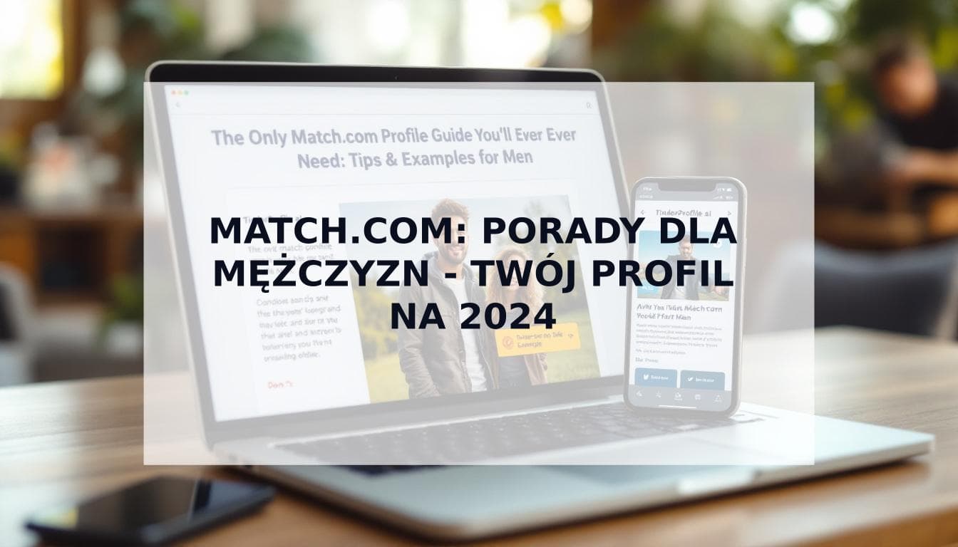 Cover Image for Jak stworzyć profil na Match.com: Jedyny przewodnik, jakiego potrzebujesz (Porady dla mężczyzn)