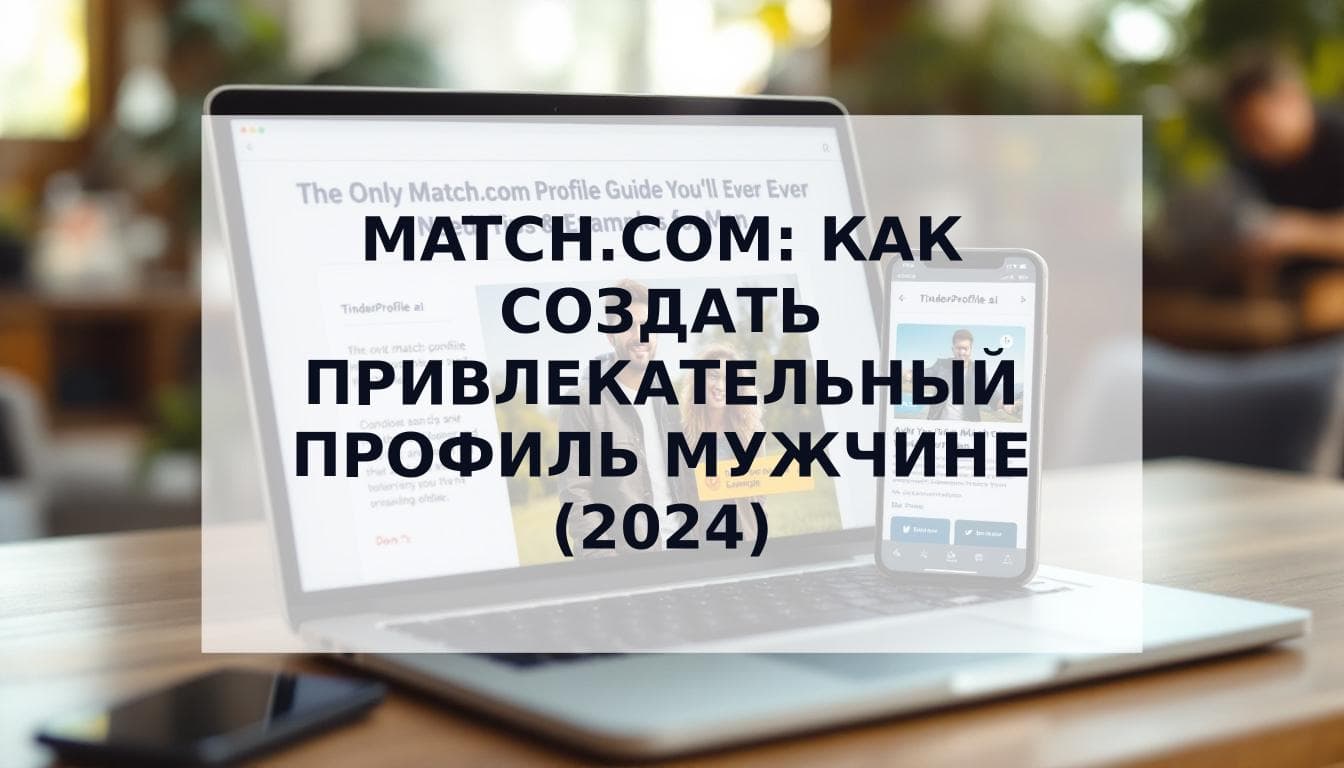 Cover Image for Как создать привлекательный профиль Match.com для мужчины: полное руководство