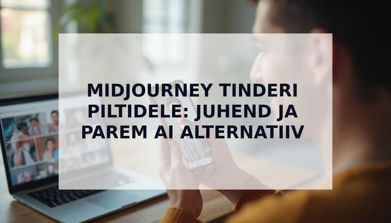 Cover Image for Midjourney Tinderi piltideks: Samm-sammult juhend