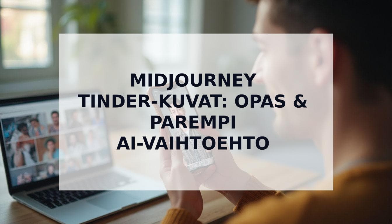 Cover Image for Miten käyttää Midjourneytä Tinder-kuviin: Vaiheittainen opas