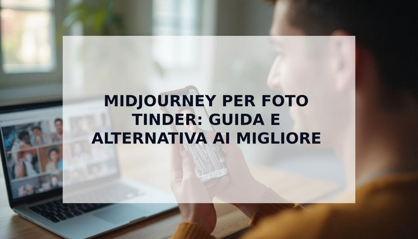 Cover Image for Come usare Midjourney per le foto di Tinder: una guida passo-passo