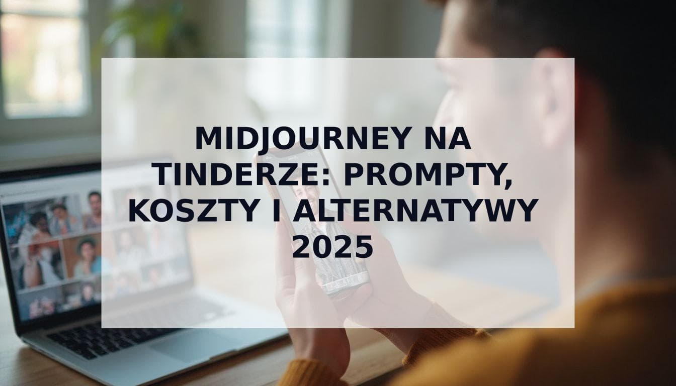 Cover Image for Midjourney na Tinderze: Kompletny Przewodnik i 15+ Promptów