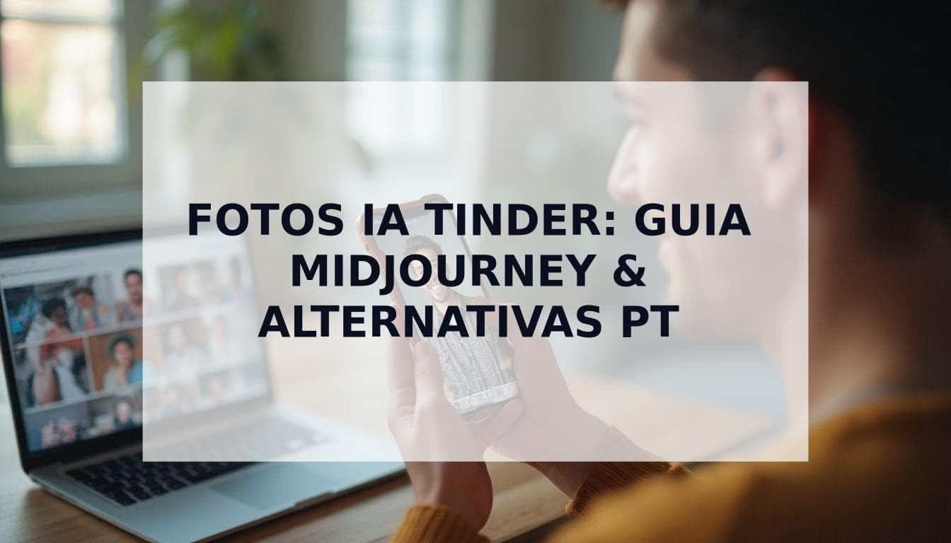 Cover Image for Fotos IA para Tinder: Guia Completo Midjourney Portugal 2025