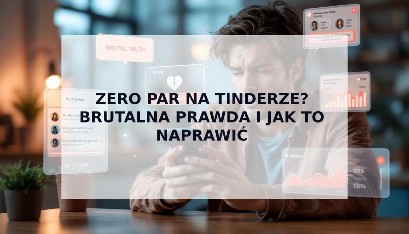 Cover Image for Zero par na Tinderze? Brutalna prawda i skuteczne rozwiązania (2025)