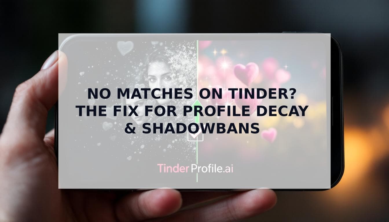 Cover Image for Tinder Profile Decay: The Real Reason Your Matches Dried Up (And How to Fix It)