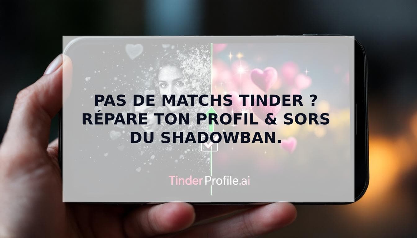 Cover Image for Pas de matchs Tinder ? La vraie raison du déclin de ton profil (et comment y remédier)