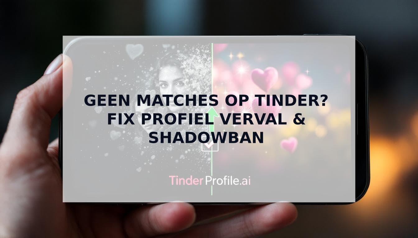 Cover Image for Tinder Profiel Verval: De Echte Reden Waarom Je Geen Matches Op Tinder Krijgt (En Hoe Je Het Oplost)