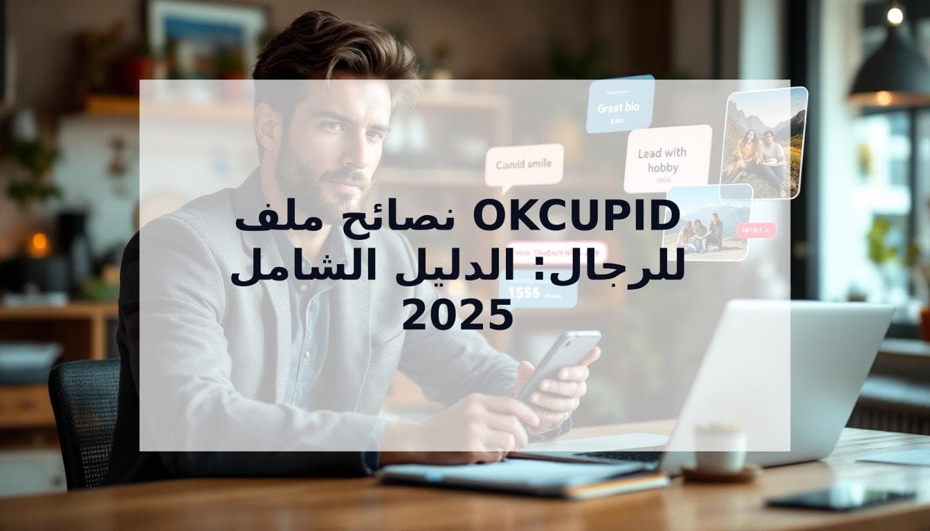 Cover Image for الدليل الشامل: نصائح ملف OkCupid للرجال لإنشاء بروفايل لا يقاوم (2025)