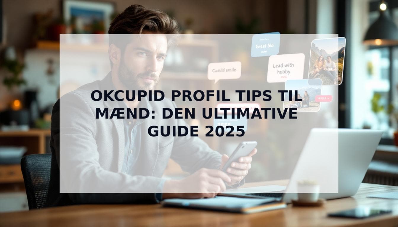 Cover Image for De Ultimative OkCupid Profil Tips til Mænd (2025)
