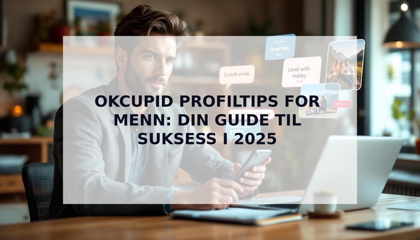 Cover Image for Den ultimate guiden: OkCupid profiltips for menn (2025)