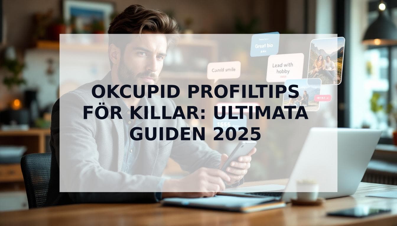 Cover Image for Den Ultimata Guiden till Oemotståndliga OkCupid Profiltips för Killar (2025)