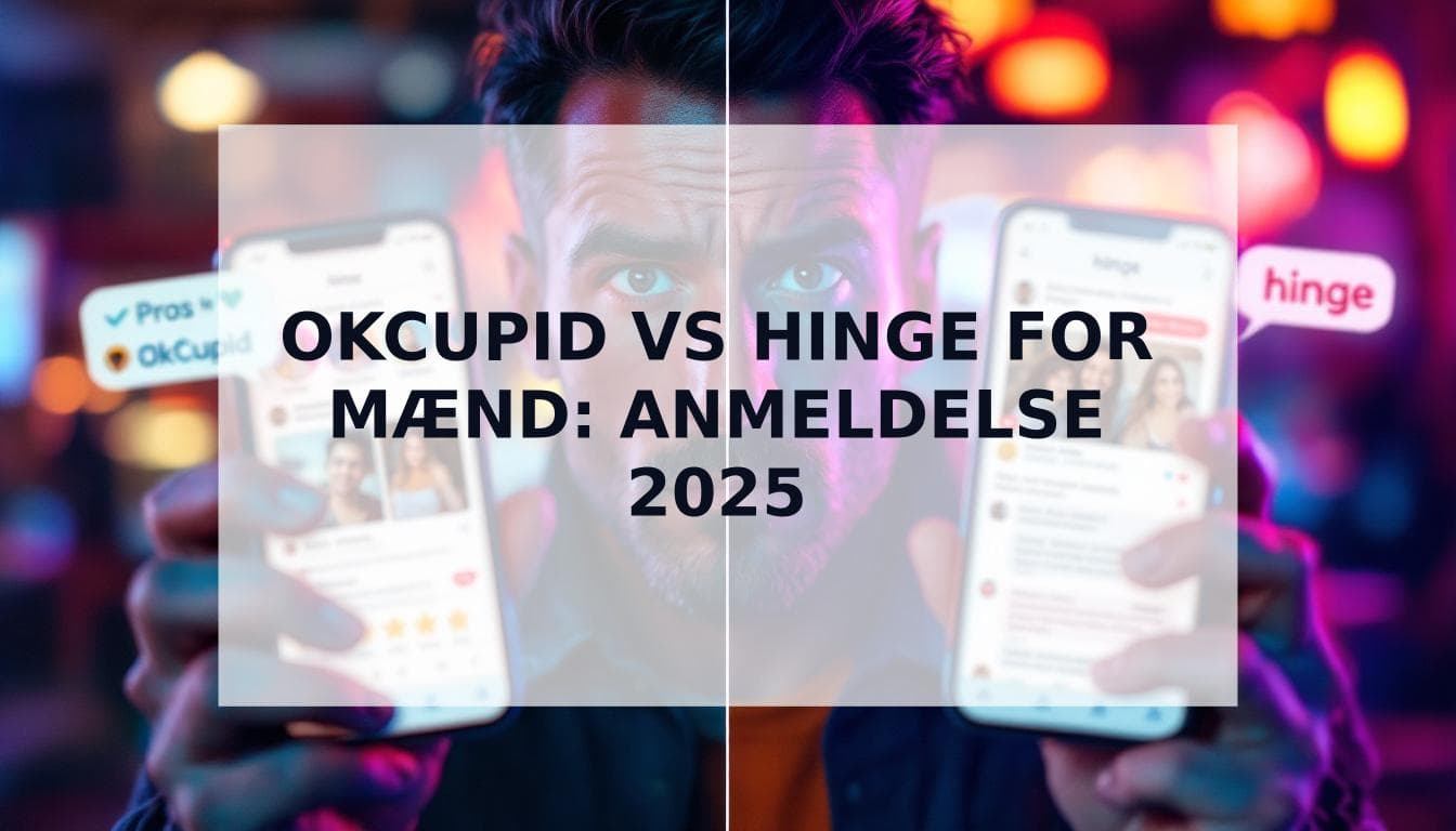 Cover Image for OkCupid vs Hinge: Den brutalt ærlige Hinge dating-app anmeldelse for mænd (2025)