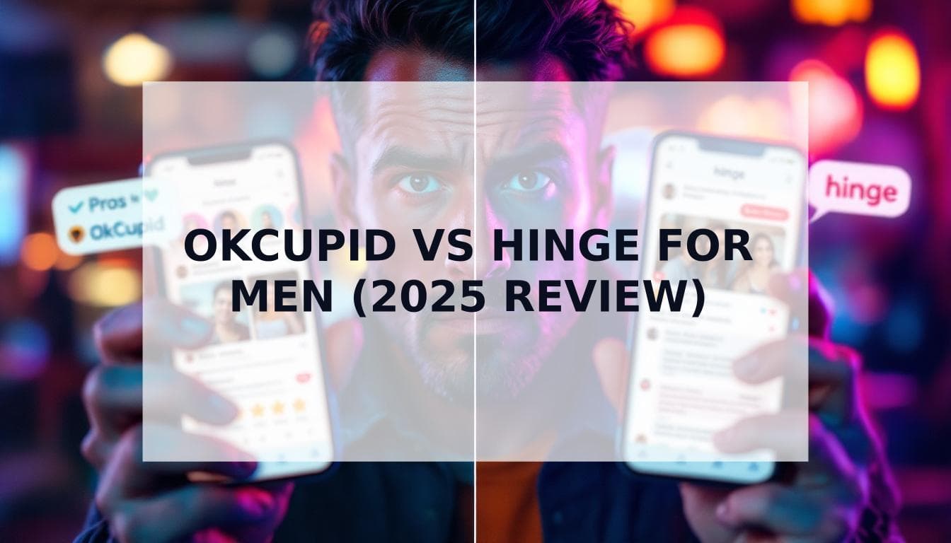 Cover Image for OkCupid vs Hinge: A Brutally Honest Review for Men (2025)