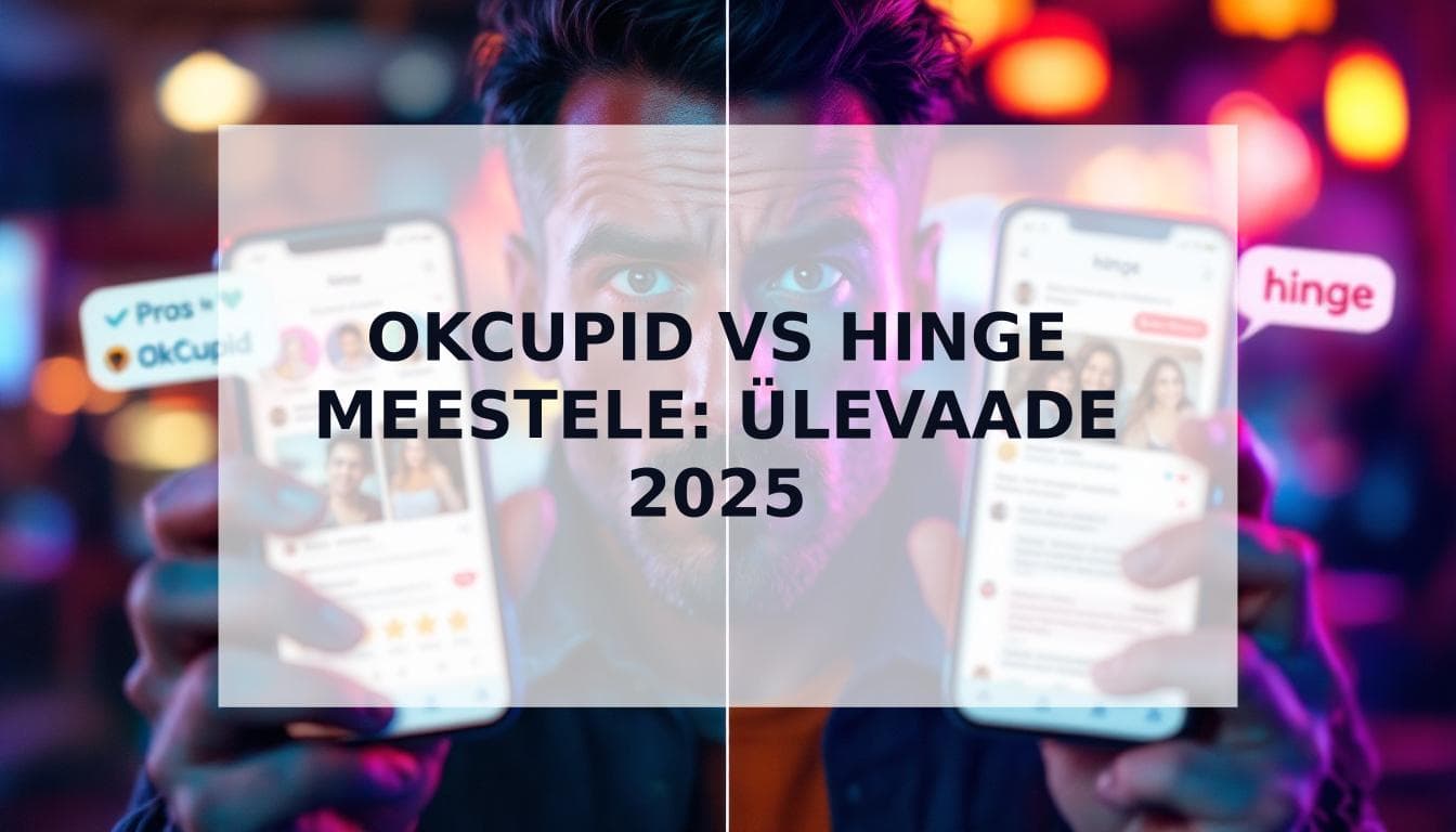 Cover Image for OkCupid vs Hinge: Aus Hinge tutvumisäpi arvustus meestele (2025)