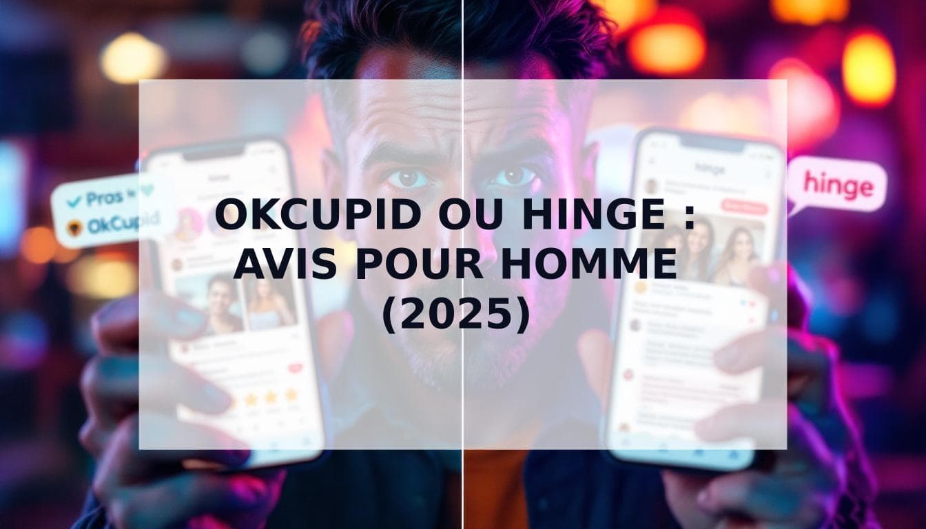 Cover Image for OkCupid ou Hinge : Notre avis application Hinge pour homme en 2025