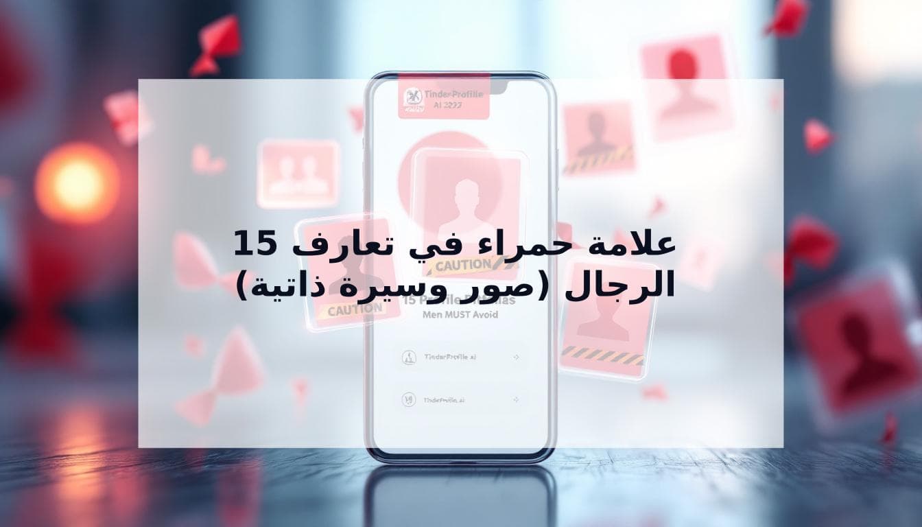 Cover Image for علامات حمراء في تطبيقات التعارف: 15 خطأ في الملف الشخصي يجب على الرجال تجنبها في 2025
