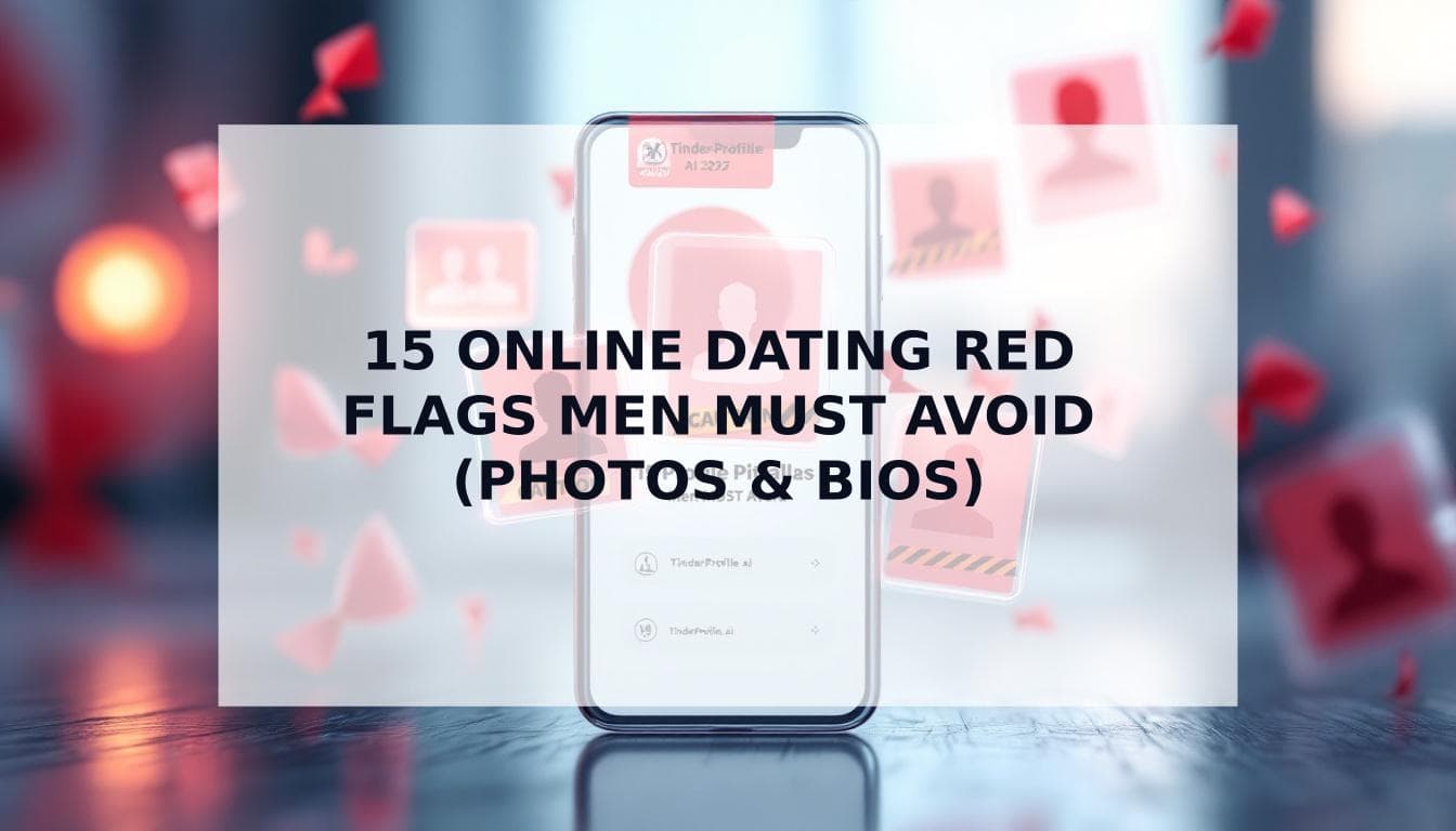 Cover Image for Online Dating Red Flags: 15 Profile Pitfalls Men MUST Avoid in 2025