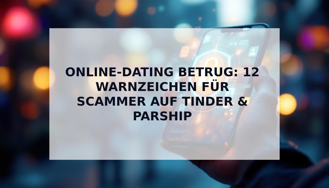 Cover Image for Der ultimative Leitfaden: So vermeidest Du Online-Dating Betrug im Jahr 2026