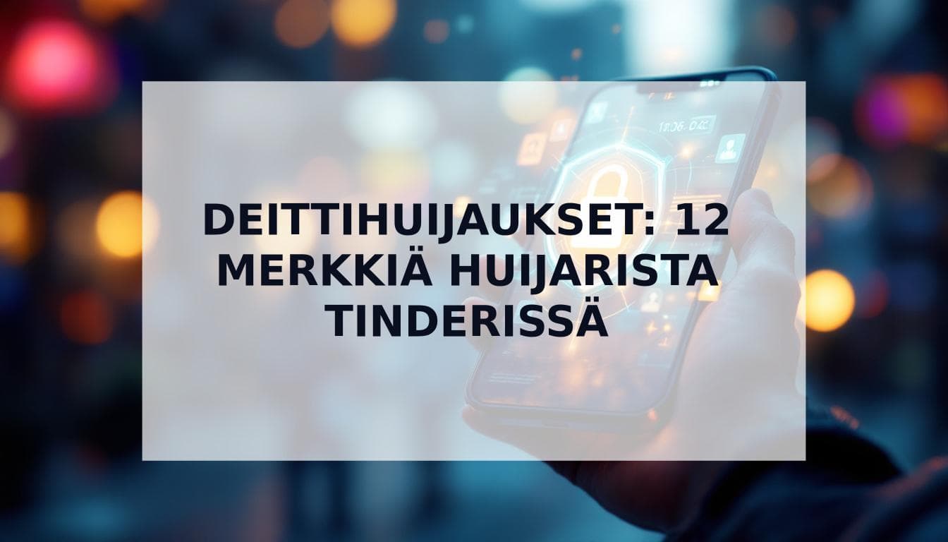 Cover Image for Perimmäinen opas: Näin vältät deittihuijaukset vuonna 2026