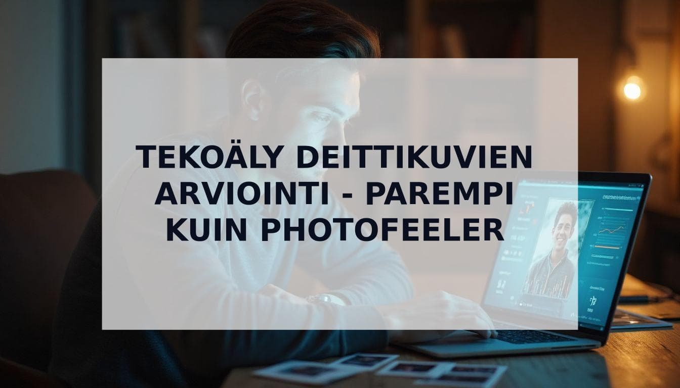 Cover Image for Unohda Photofeeler: Tekoäly deittikuvien arviointi on älykkäämpi valinta deittiprofiiliisi