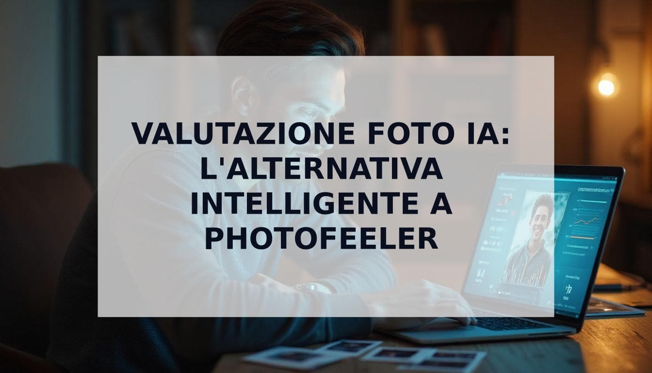 Cover Image for Dimentica Photofeeler: La valutazione foto IA è l'alternativa più intelligente per il tuo profilo.
