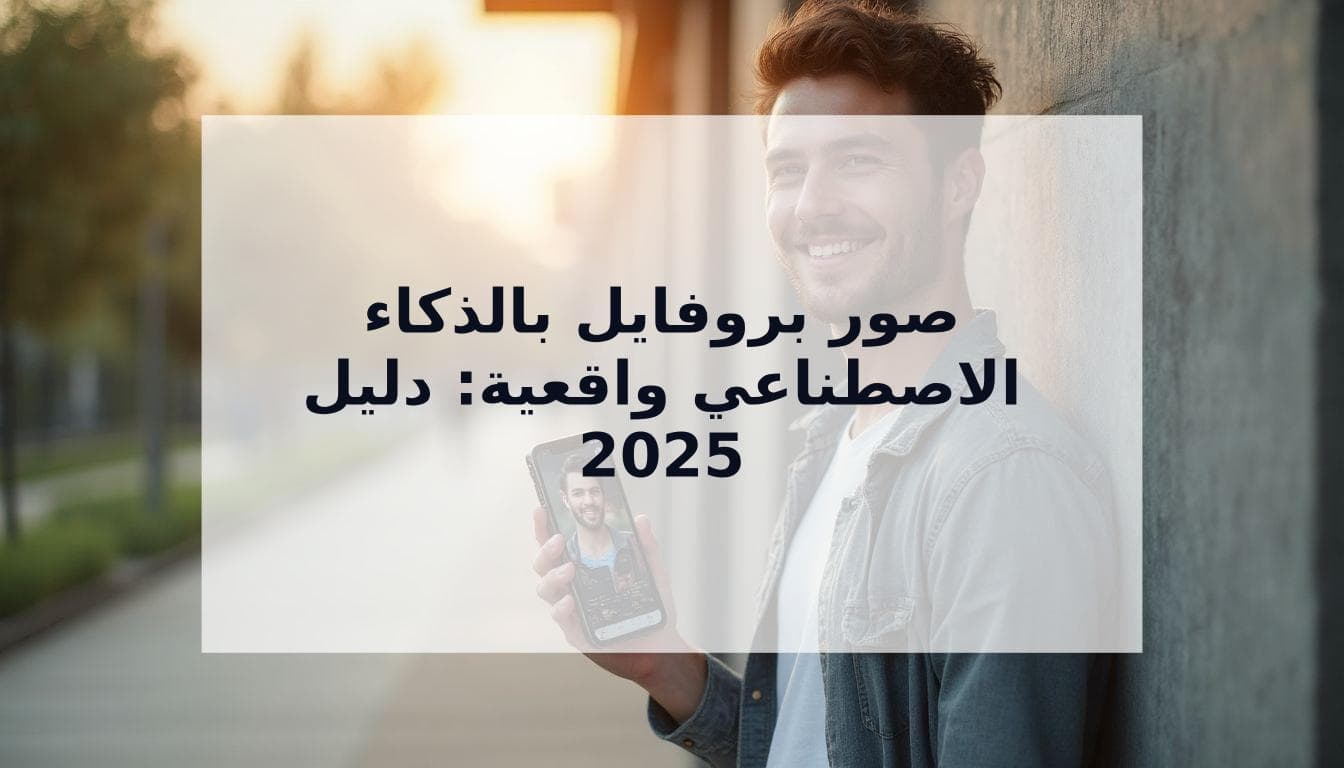 Cover Image for صور بروفايل بالذكاء الاصطناعي واقعية: دليلك الشامل لعام 2025