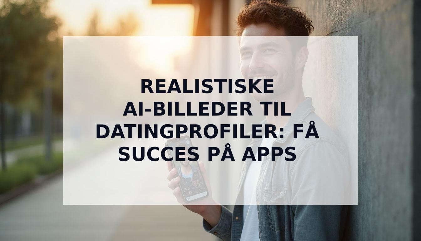 Cover Image for Realistiske AI-billeder til datingprofiler: Sådan får du billeder, der ser ægte ud