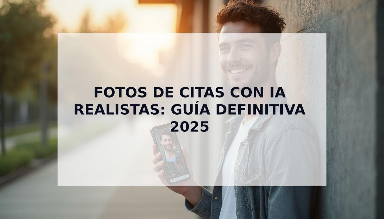 Cover Image for Fotos de Citas con IA Realistas: Guía Definitiva para Conseguir Más Matches en España 2025