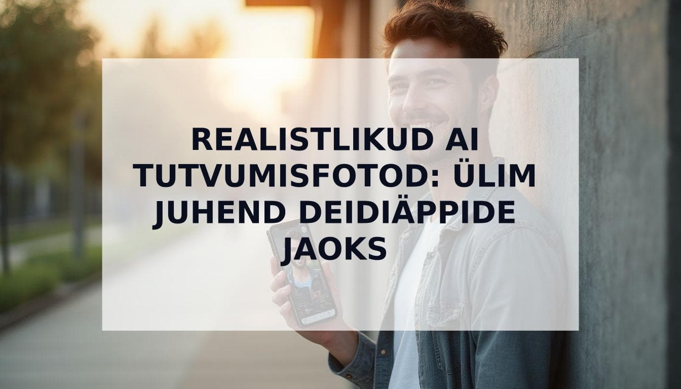 Cover Image for Realistlikud AI tutvumisfotod: Ülim juhend autentsete AI piltide loomiseks