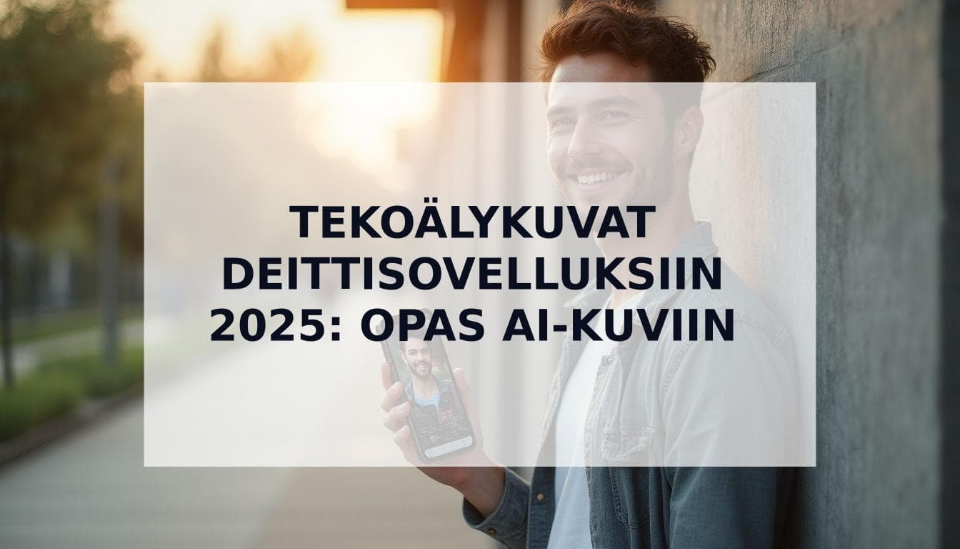 Cover Image for Tekoälykuvat Deittisovelluksiin 2025: Täydellinen Opas Realistisiin AI-Profiilikuviin