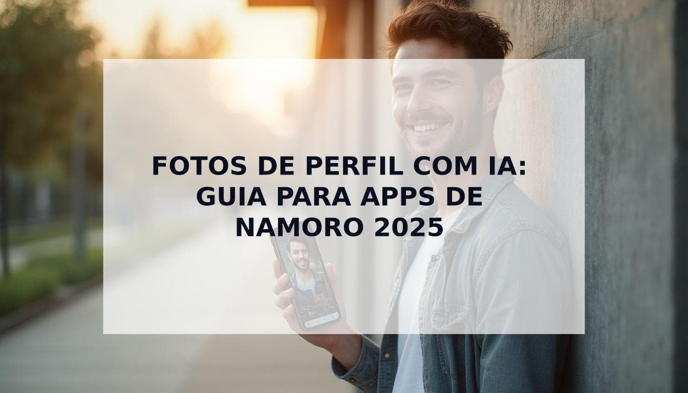 Cover Image for Fotos de Perfil com Inteligência Artificial: Guia Completo para Apps de Namoro