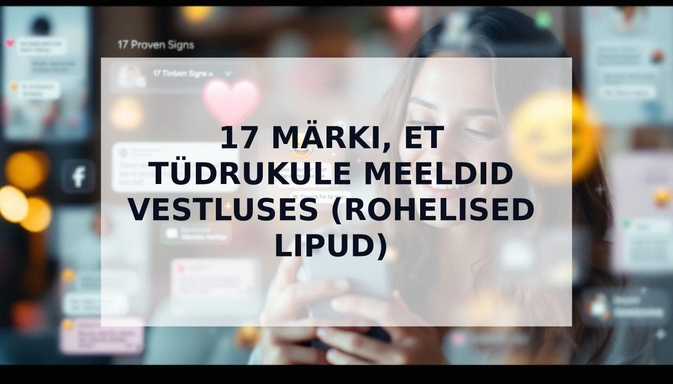 Cover Image for 17 kindlat märki, et tüdrukule meeldid vestluses (Ära enam oleta - näe rohelisi lippe!)