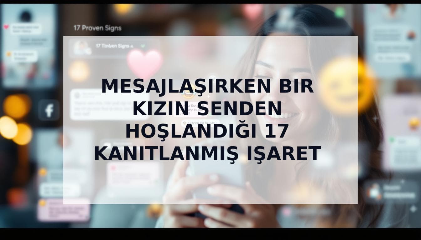 Cover Image for Mesajlaşırken bir kızın senden hoşlandığı nasıl anlaşılır? 17 Kanıtlanmış İşaret (Tahmin Etmeyi Bırak ve Yeşil Bayrakları Gör)