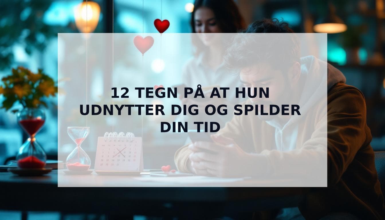 Cover Image for Bruger hun dig? 12 ubestridelige tegn på at hun udnytter dig og spilder din tid