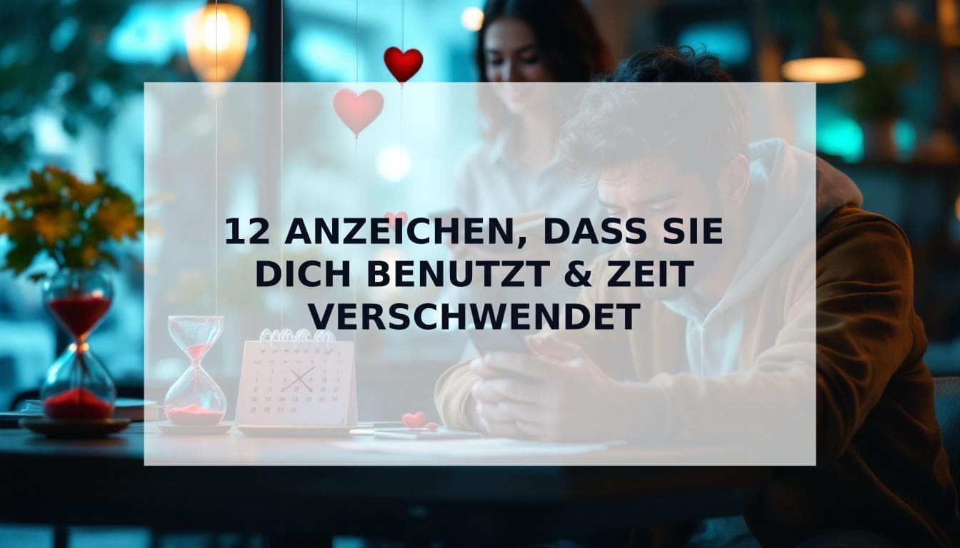 Cover Image for Benutzt sie dich nur? 12 klare Anzeichen, dass sie dich warmhält und deine Zeit verschwendet